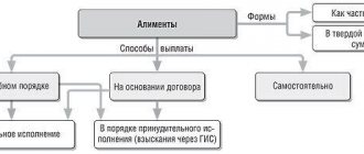 Алименты родителям