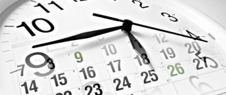 Часы и календарь