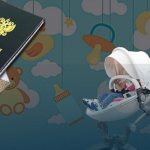 Девушка с коляской и трудовая книжка