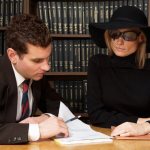 Does the ex-wife have the right to inheritance after the death of her husband?