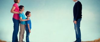 The procedure for communication between a father and his children after a divorce